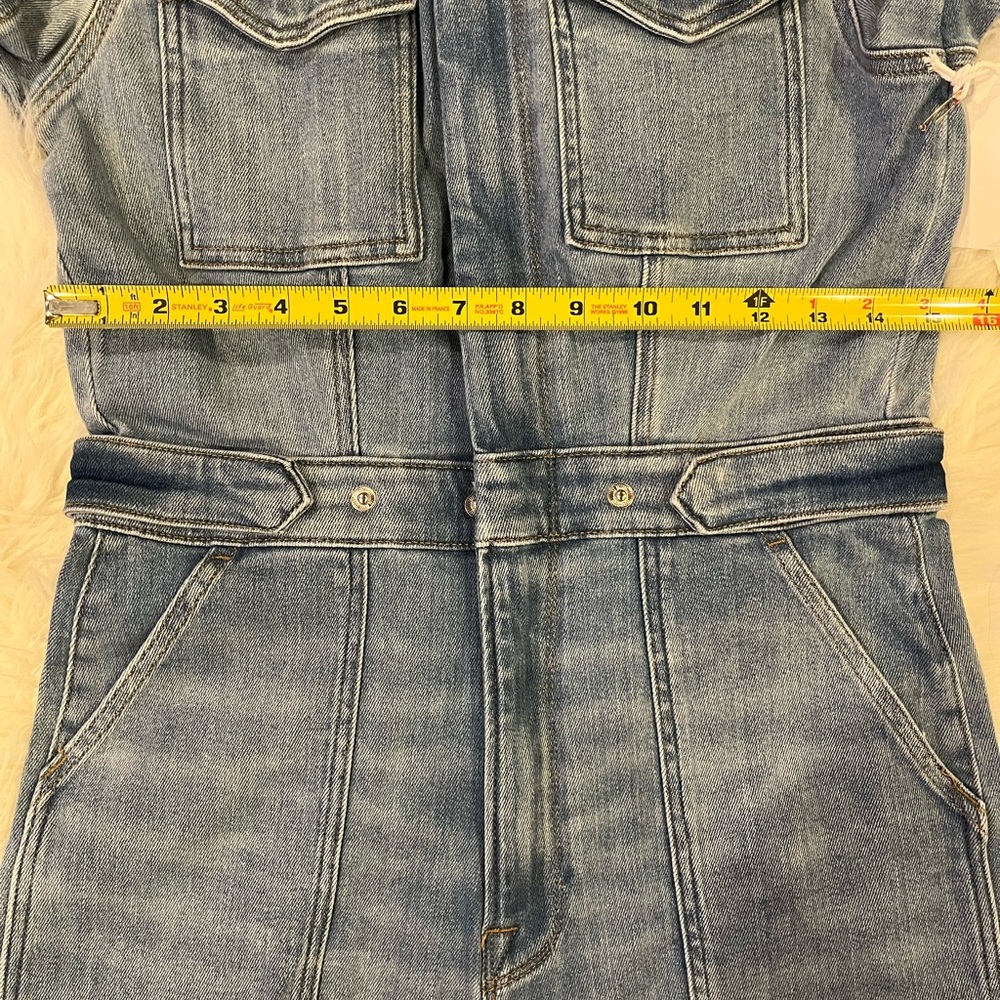 ๐ Good American Jumpsuit Denim Fit For Success Size Large - Picture 13 of 16